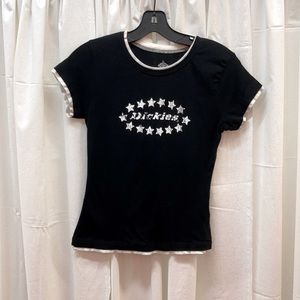 White Dickies Baby T